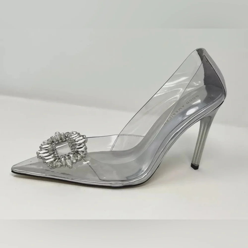 Good American Cinderella Heel, Sz Various Sizes NIB - Picture 5 of 13
